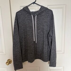 Gray Hooded pullover
